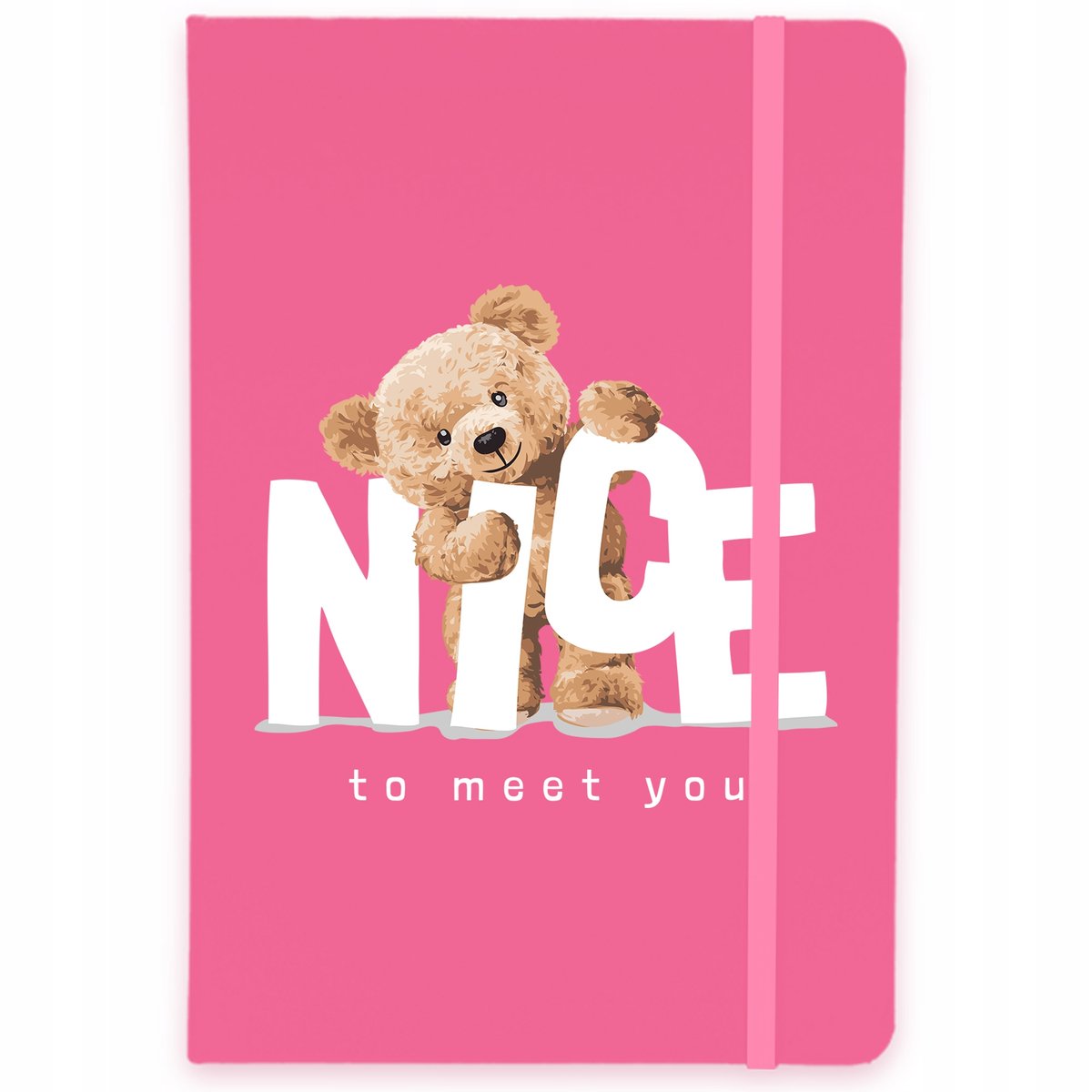 NOTES A5 RÓŻOWY Notatnik W Linie UROCZY CUTE Wzory