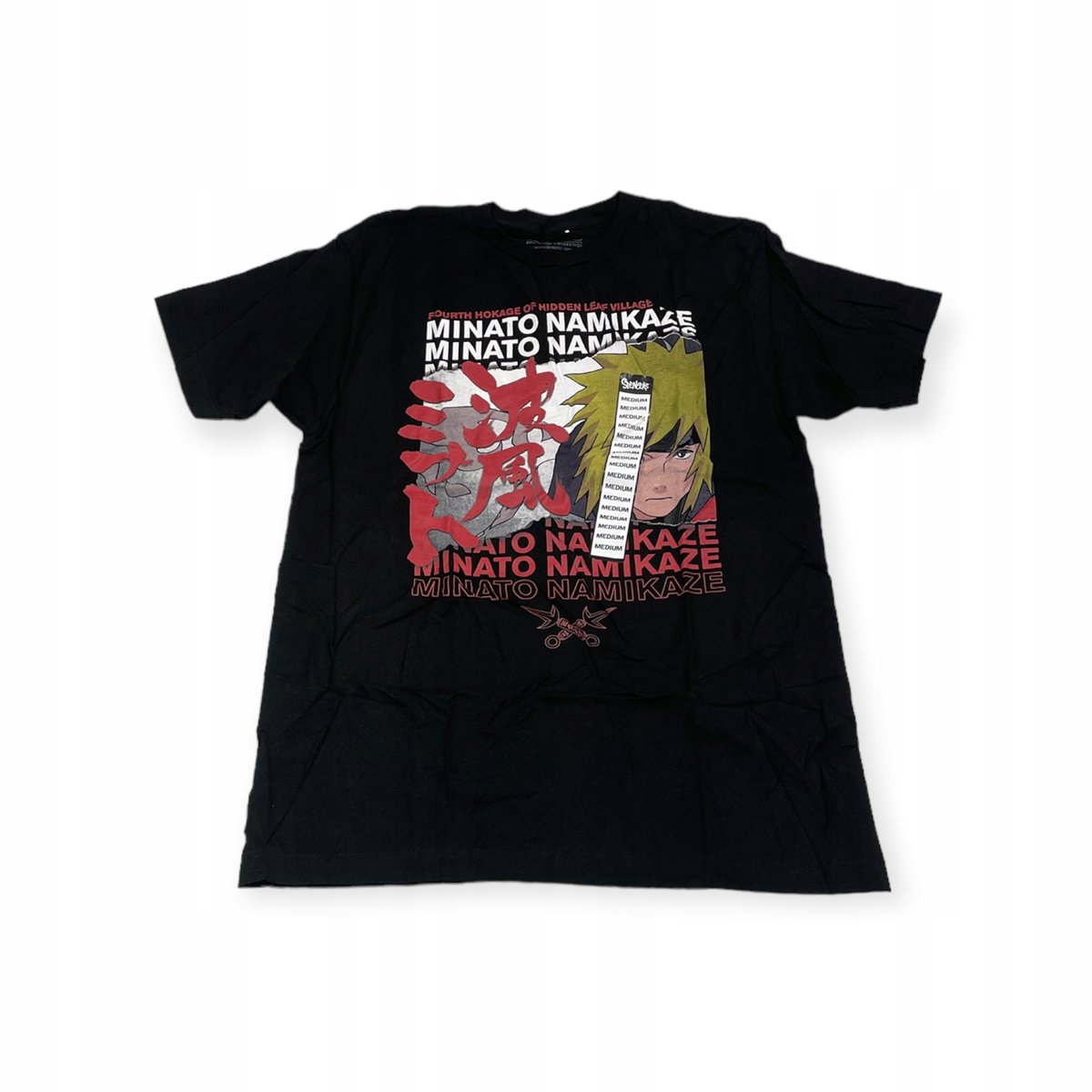 Koszulka T-shirt męski okrągły dekolt SPENCER'S NARUTO SHIPPUDEN S