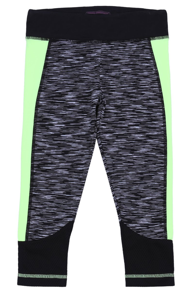 Legginsy, getry sportowe neon 9-10 lat 140 cm