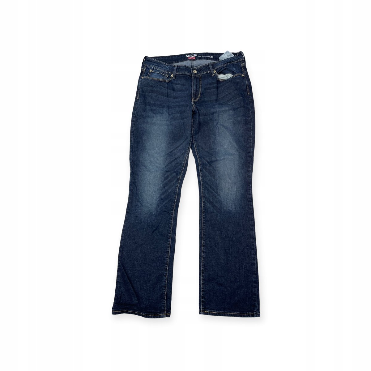 Spodnie męskie jeansowe granatowe Levi's 33/32 SLIM