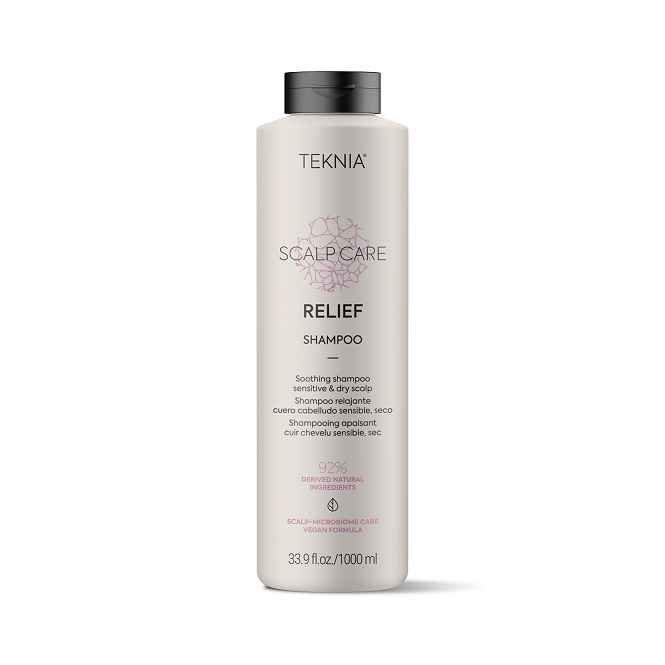 Lakme, Teknia Scalp Relief, Szampon łagodzący do wrażliwej skóry, 1000ml