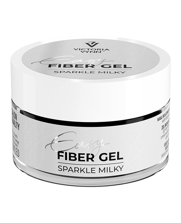 Żel budujący Victoria Vynn Easy Fiber Gel Sparkle Milky 50 ml