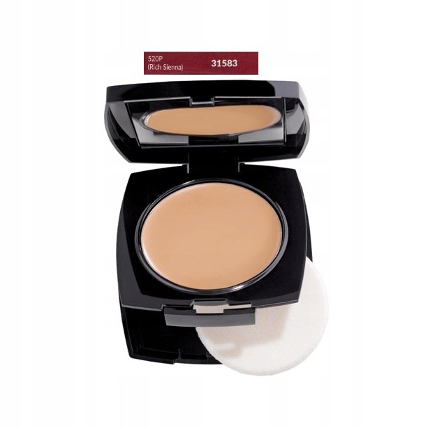 AVON Kremowo-pudrowy podkład w kompakcie Rich Sienna 520P