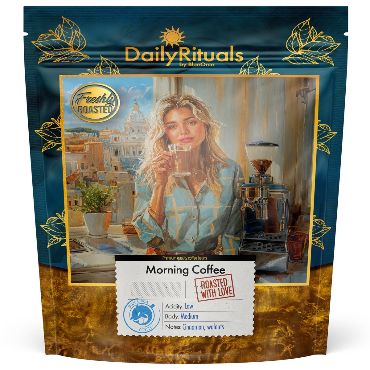 Kawa Ziarnista DAILY RITUALS Morning Coffee Świeżo Palona 100% ARABICA