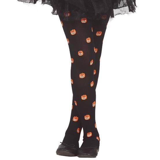Rajstopy dziecięce w Dynie 17142BZ 7-12 lat Halloween