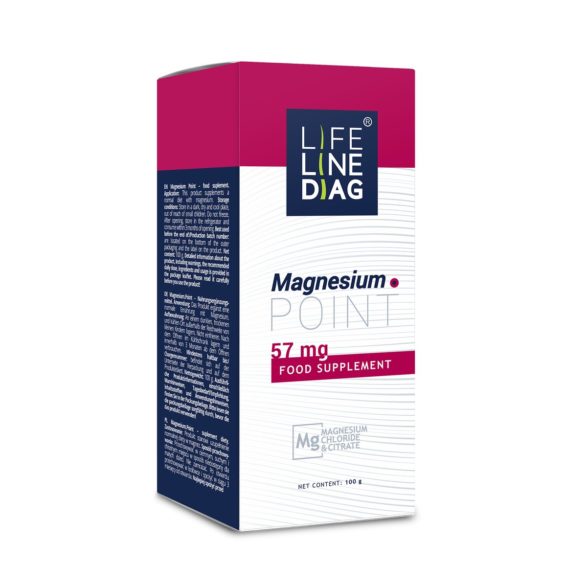 Magnesium.Point - suplement diety z magnezem, 100 g