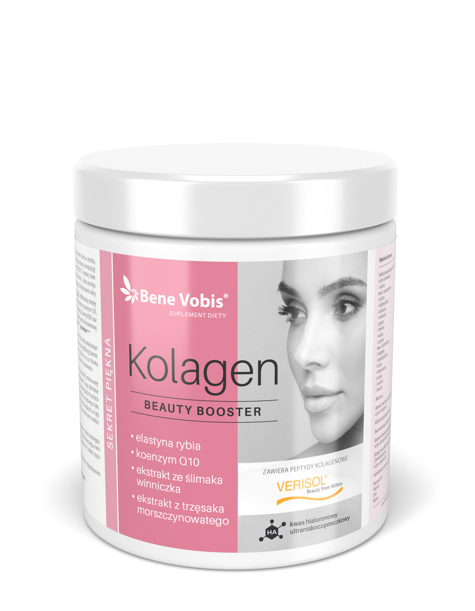 Suplement diety, Młyn Oliwski, Kolagen VERISOL® z wyciągiem ze ślimaka, Q10 i elastyną rybią, 250 g