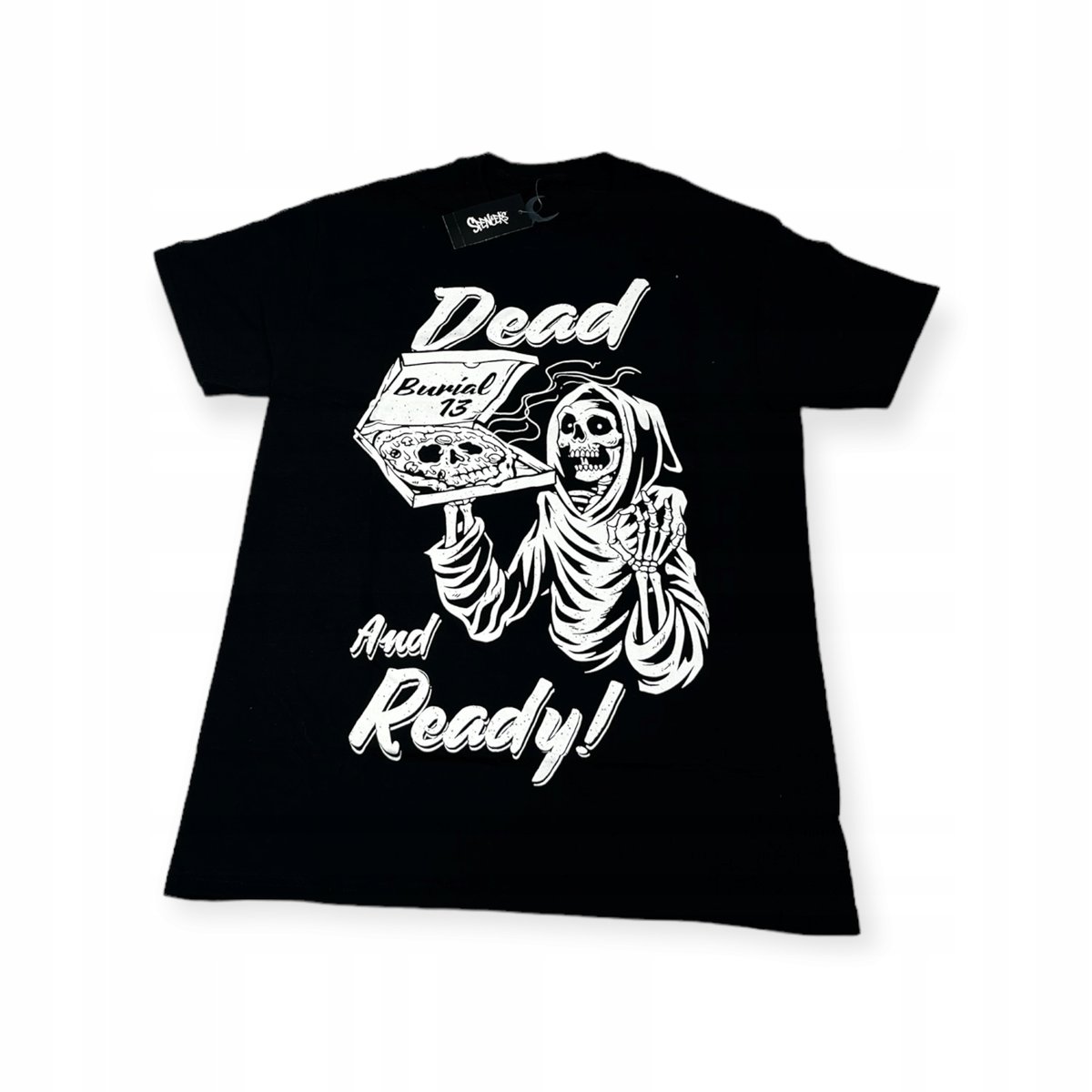 Koszulka T-shirt męski okrągły dekolt SPENCER'S NADRUK L