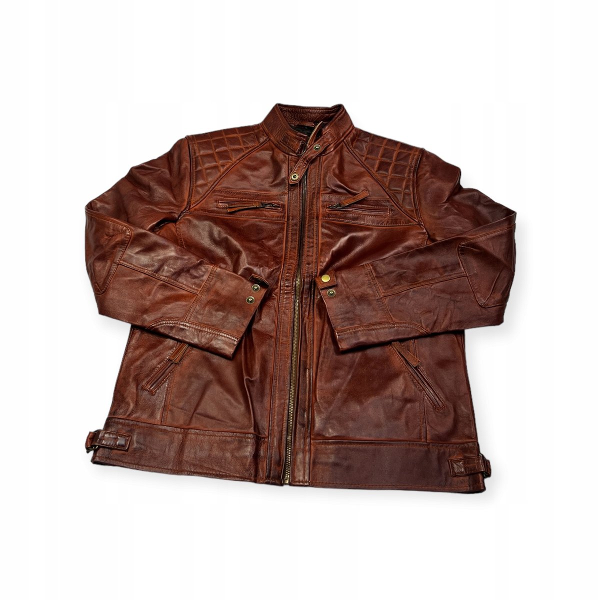 Skórzana kurtka męska REAL LEATHER L