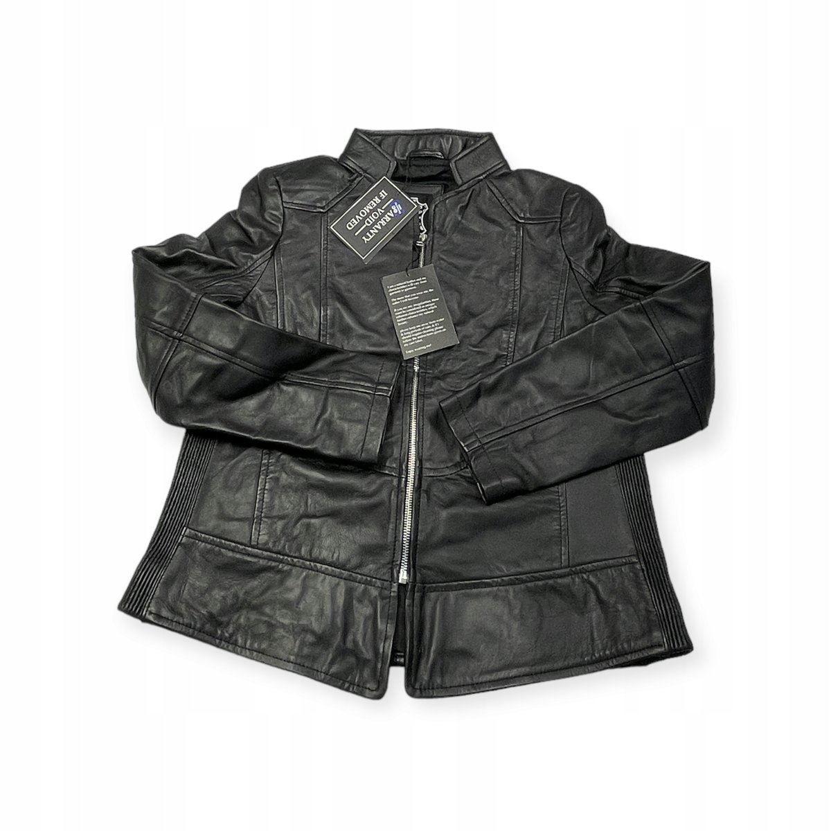 Skórzana kurtka damska ramoneska Real Leather L