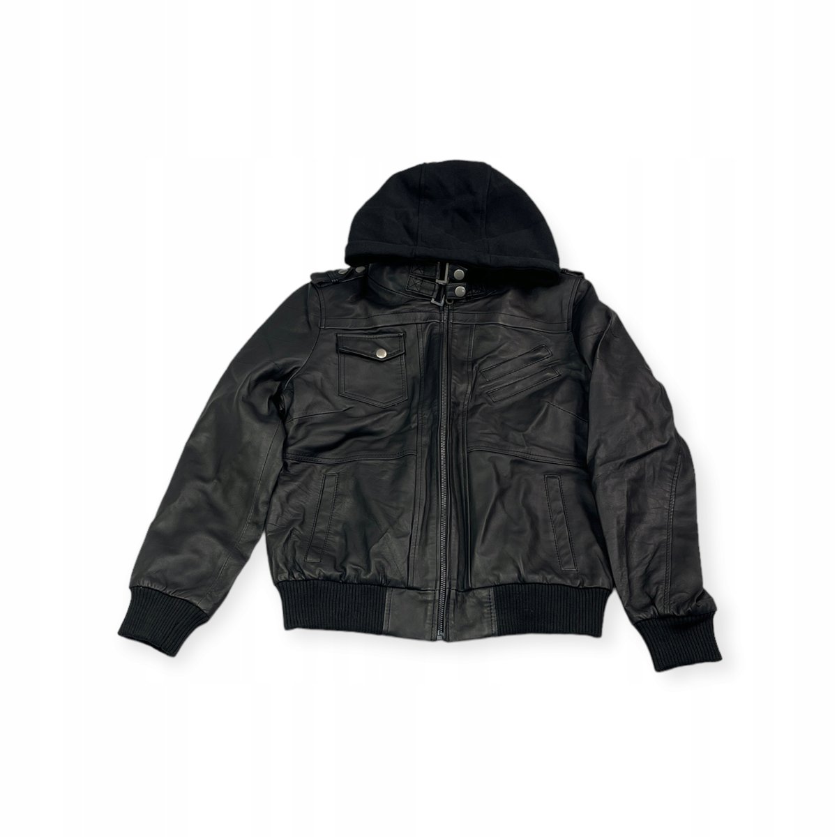 Skórzana kurtka damska ramoneska Real Leather L