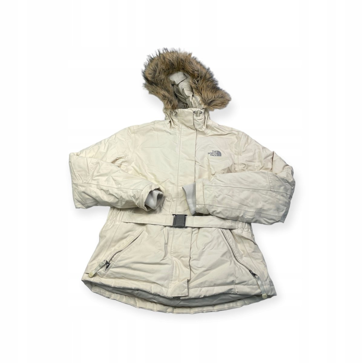 Zimowa kurtka damska z kapturem The North Face M
