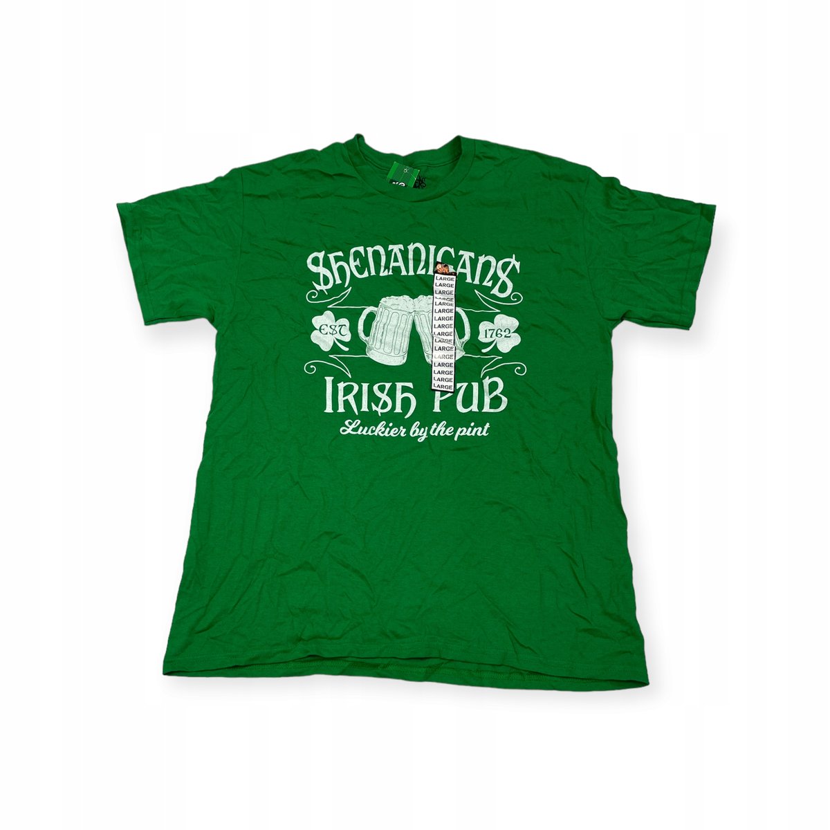 Koszulka T-shirt męski okrągły dekolt SPENCER'S NADRUK L