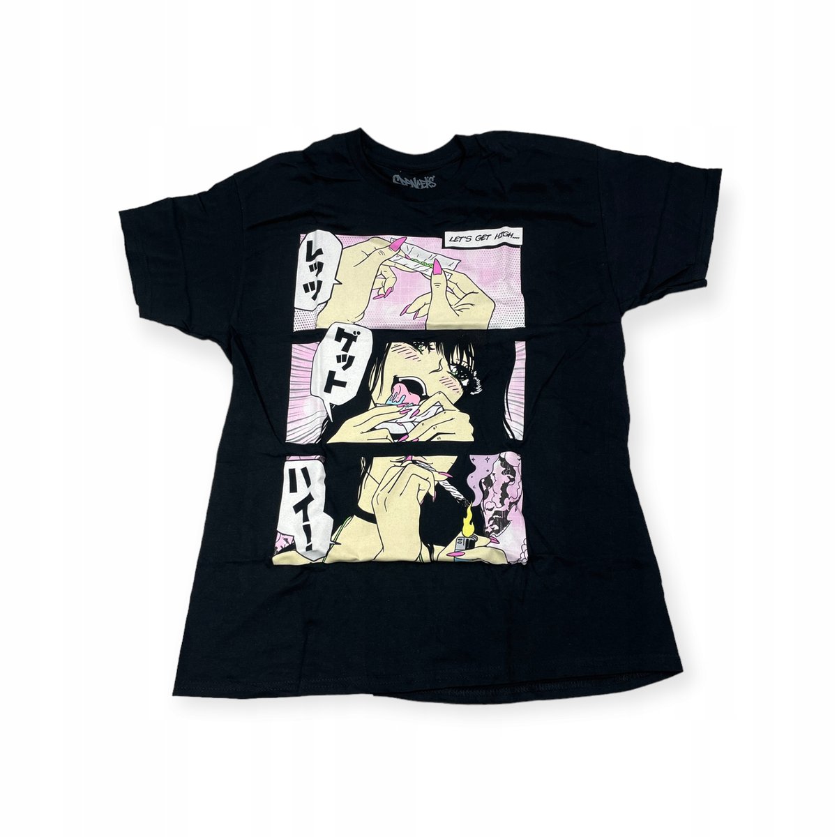 Koszulka T-shirt męski okrągły dekolt SPENCER'S NADRUK L