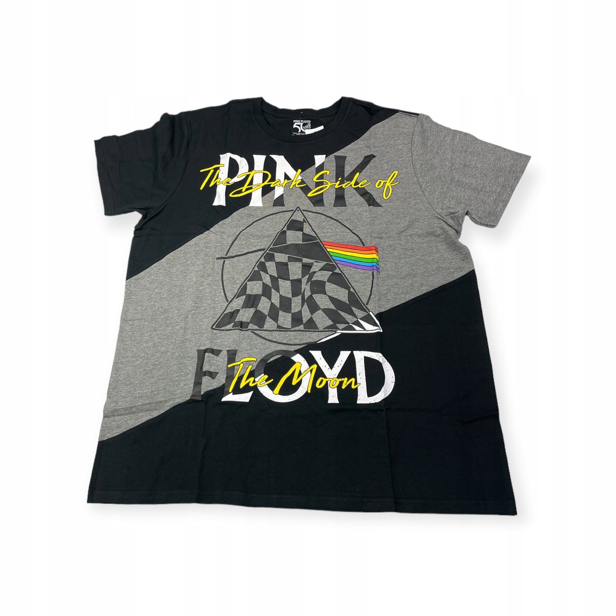 Koszulka T-shirt męski okrągły dekolt Pink Floyd L