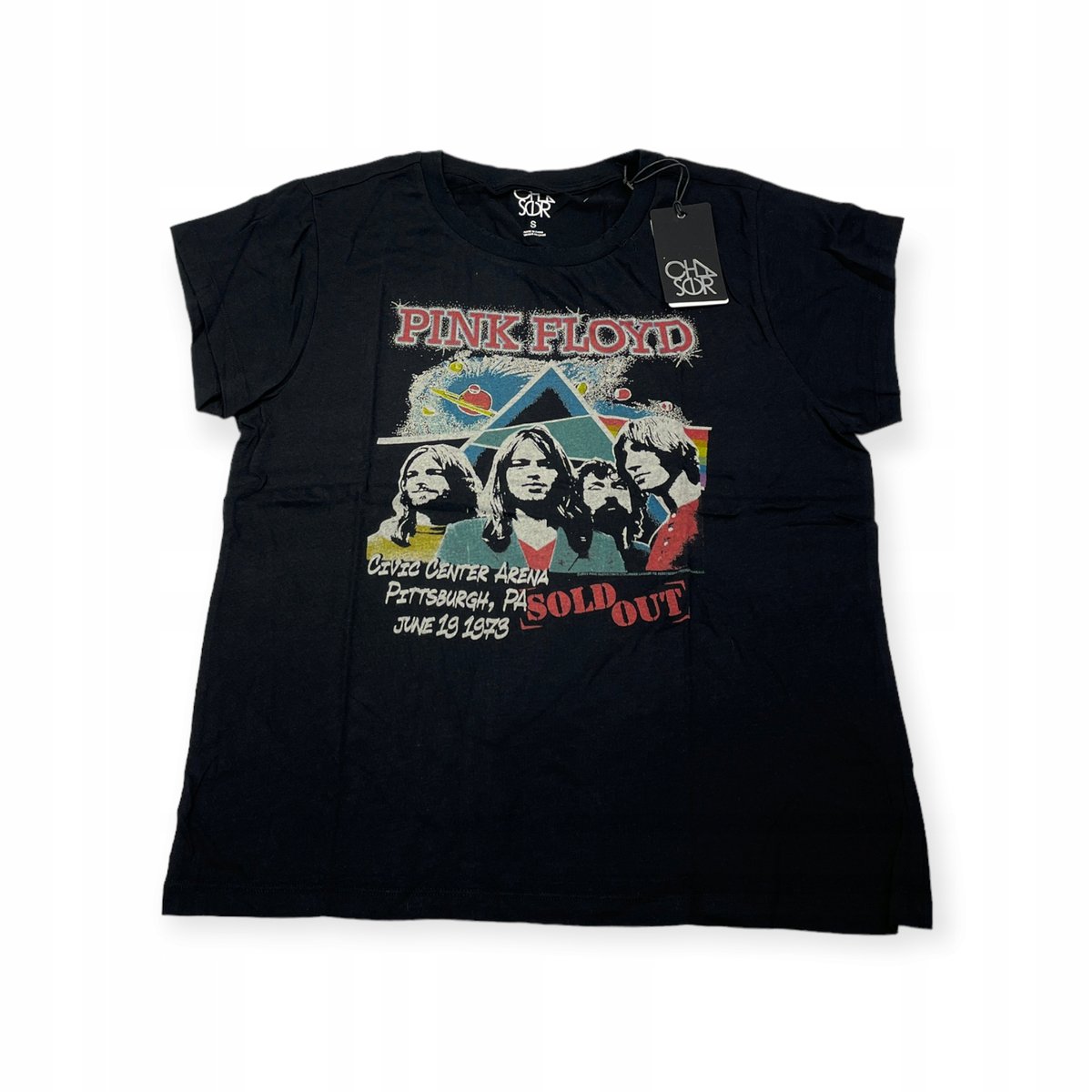 Koszulka T-shirt damski krótki rękaw Pink Floyd Chaser M