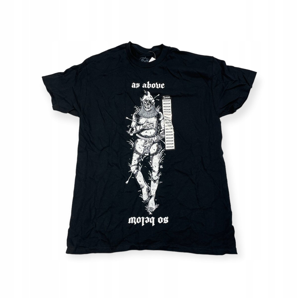 Koszulka T-shirt męski okrągły dekolt SPENCER'S NADRUK S