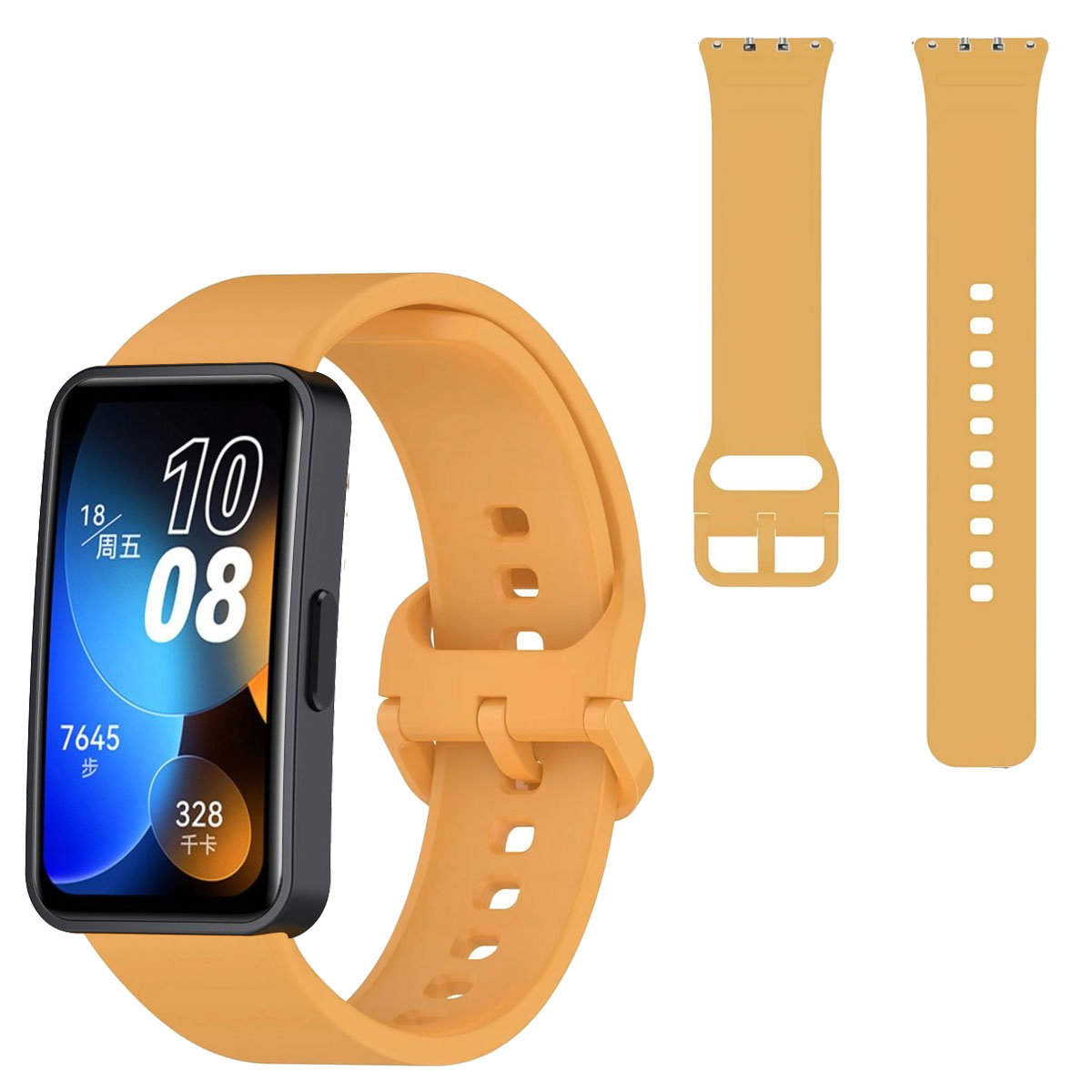 Pasek do Huawei Band 9/Huawei Band 8, opaska, bransoleta silikonowa, gumowa