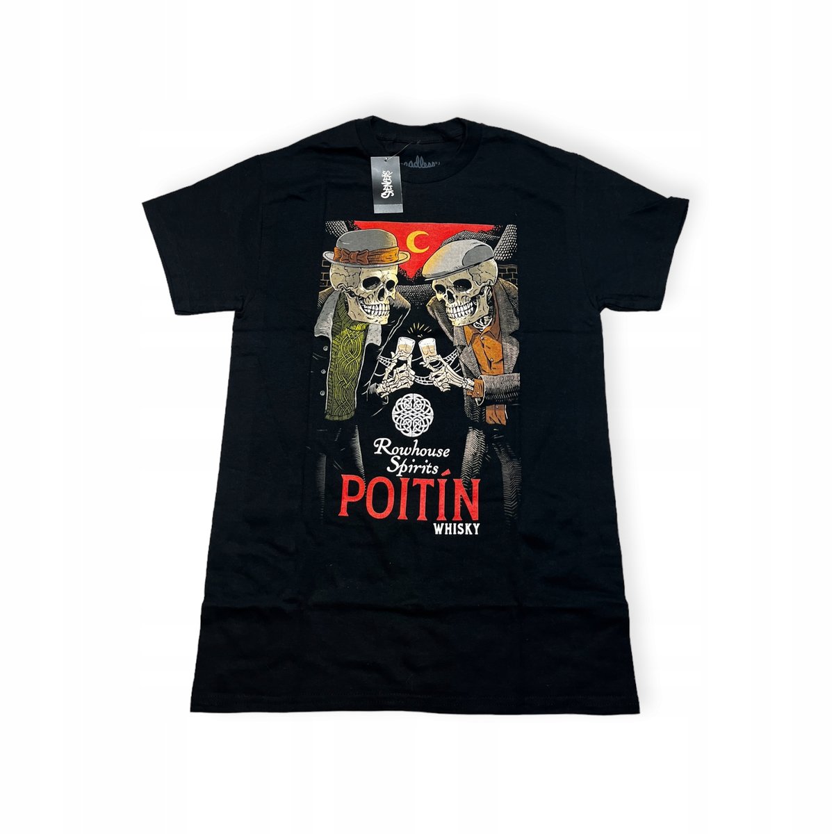 Koszulka T-shirt męski okrągły dekolt SPENCER'S NADRUK M