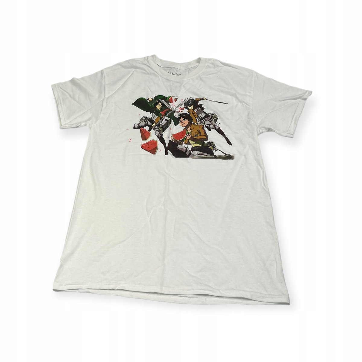 Koszulka T-shirt męski okrągły dekolt SPENCER'S ATTACK ON TITAN L