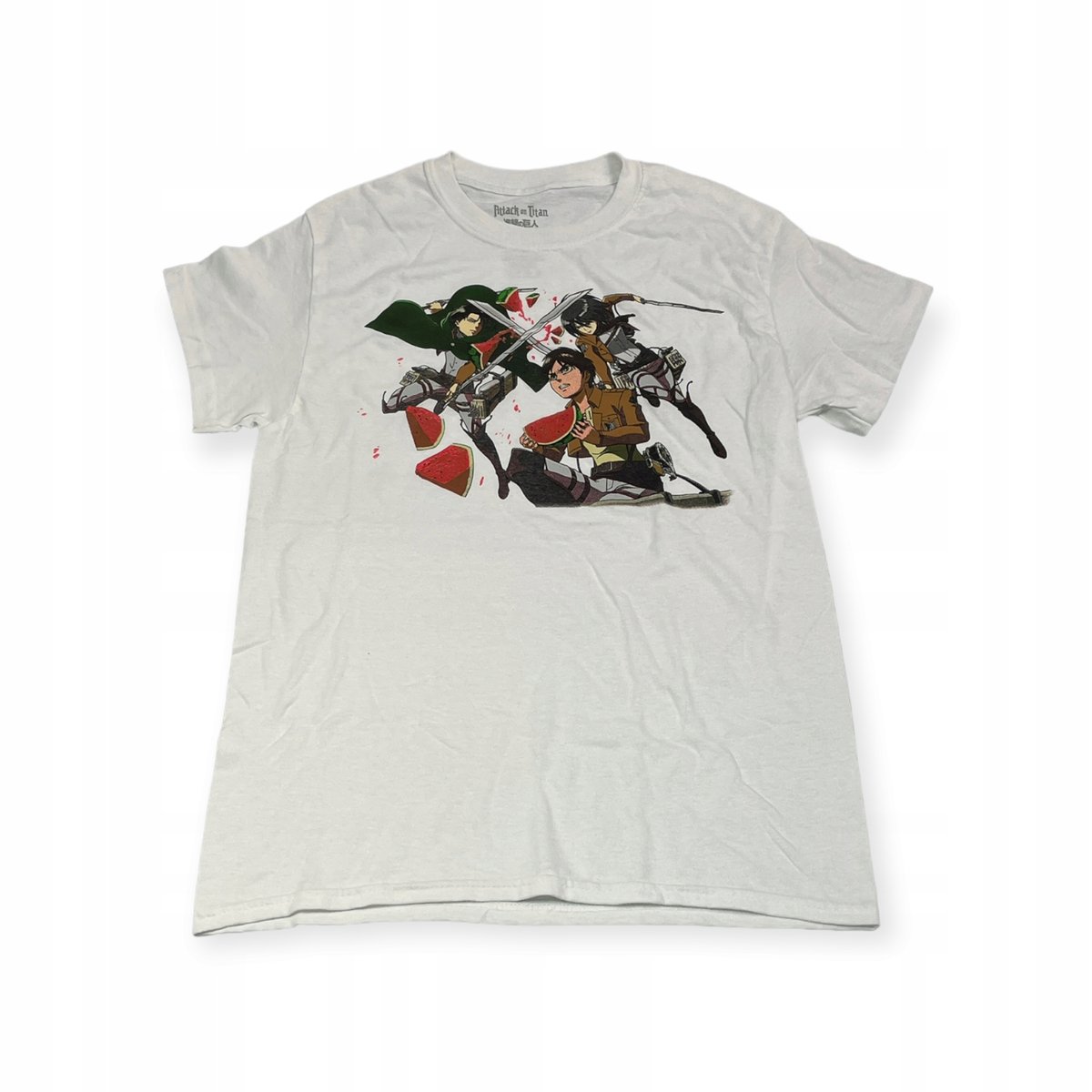 Koszulka T-shirt męski okrągły dekolt SPENCER'S ATTACK ON TITAN L
