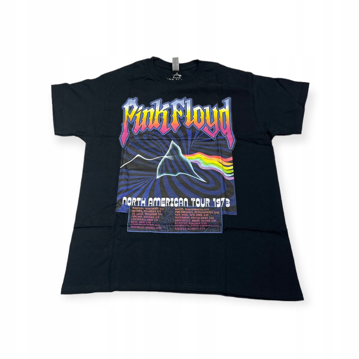 Koszulka T-shirt męski okrągły dekolt Pink Floyd Gildan L