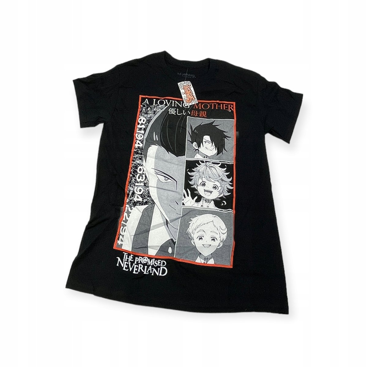 Koszulka T-shirt męski okrągły dekolt SPENCER'S THE PROMISED NEVERLAND XL