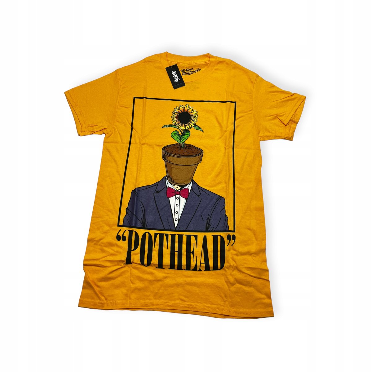 Koszulka T-shirt męski okrągły dekolt SPENCER'S NADRUK L