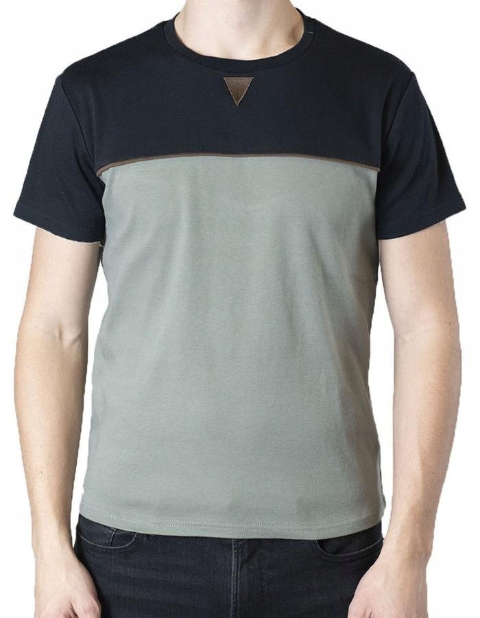 Klasyczna zielona koszulka T-shirt Spear Point L