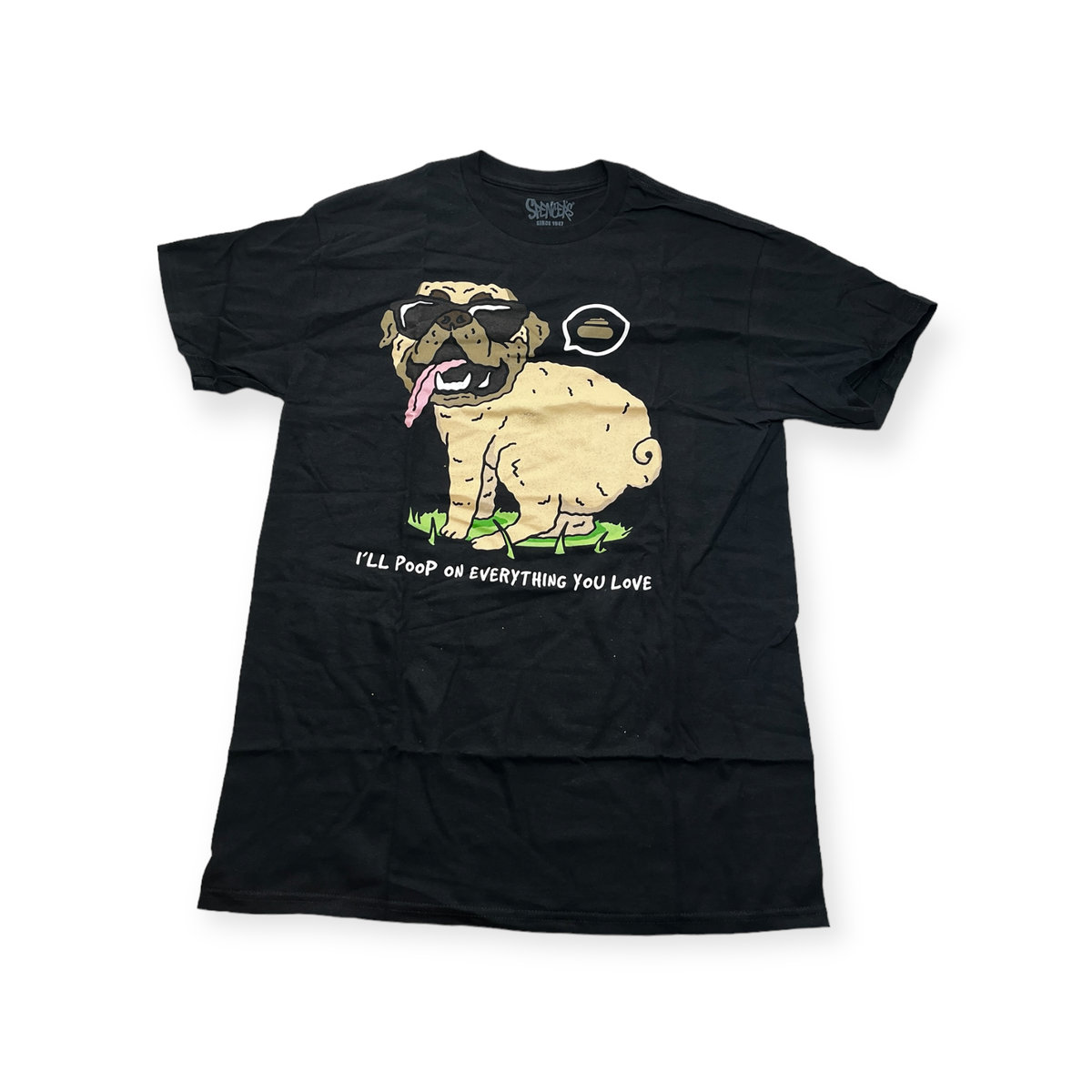 Koszulka T-shirt męski okrągły dekolt SPENCER'S nadruk M