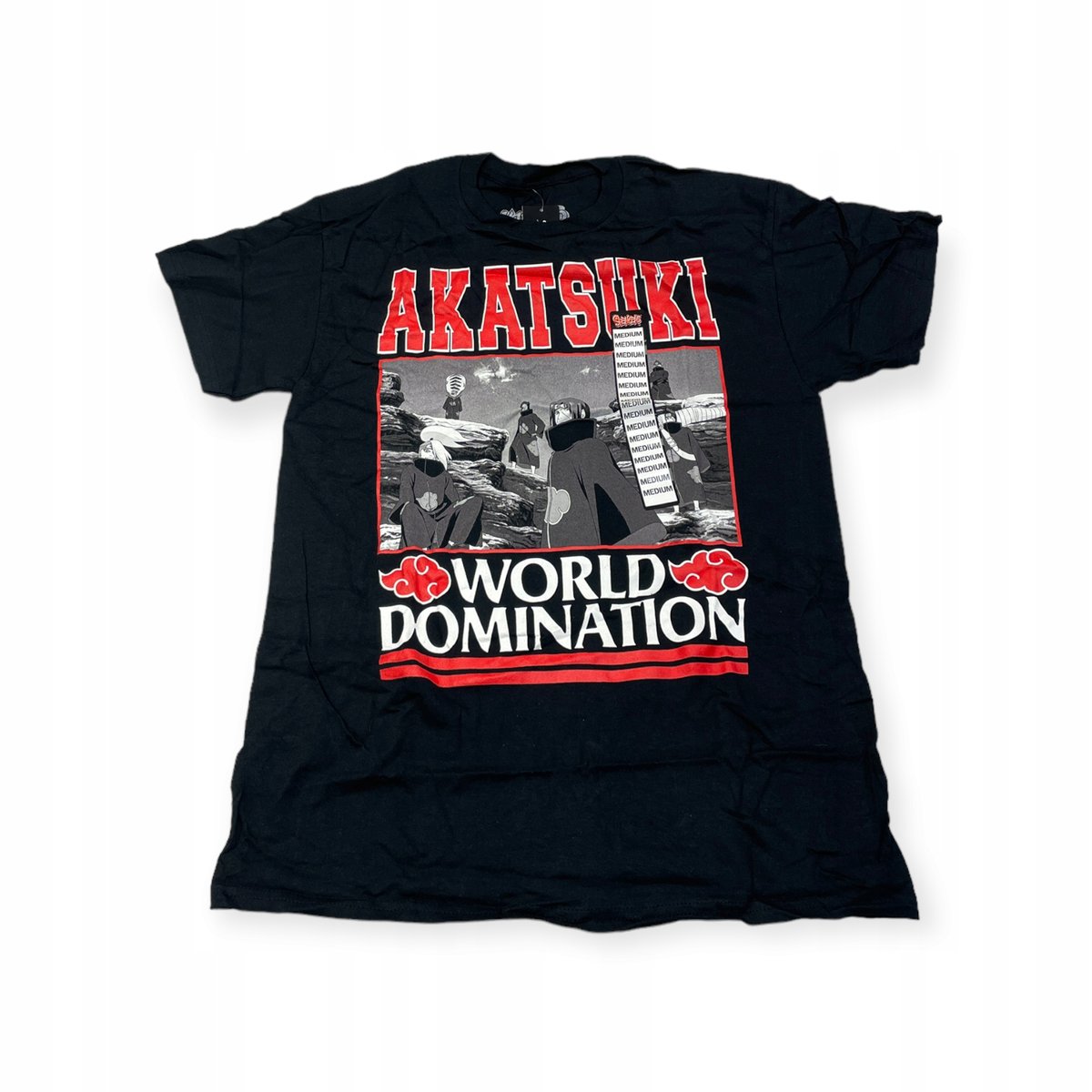 Koszulka T-shirt męski okrągły dekolt SPENCER'S NARUTO SHIPPUDEN XL