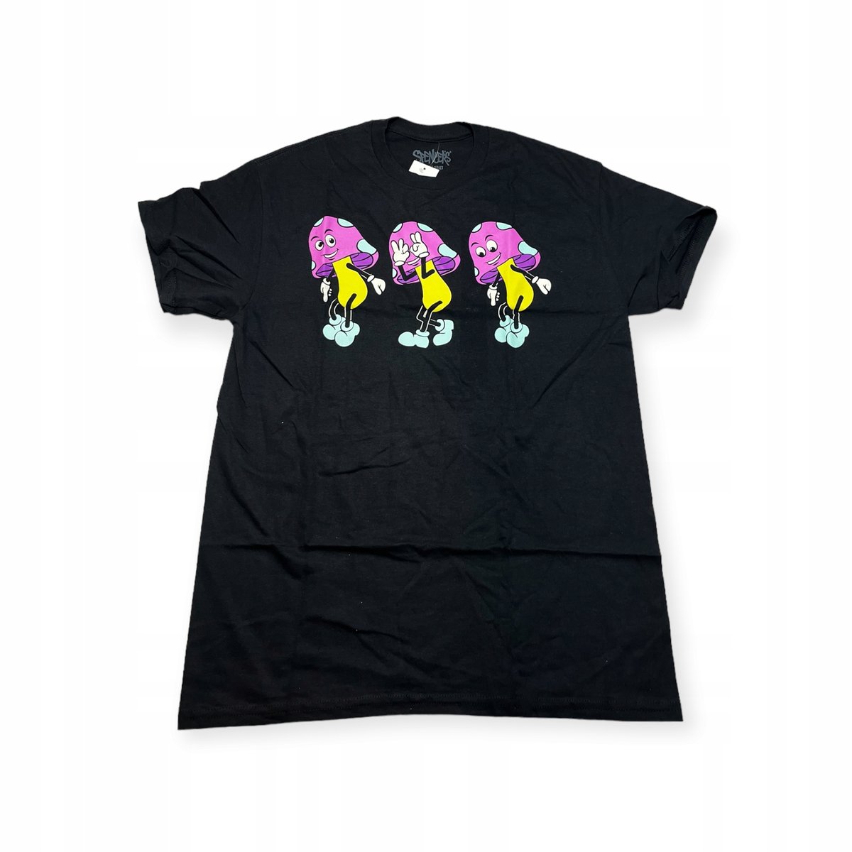 Koszulka T-shirt męski okrągły dekolt SPENCER'S NADRUK M