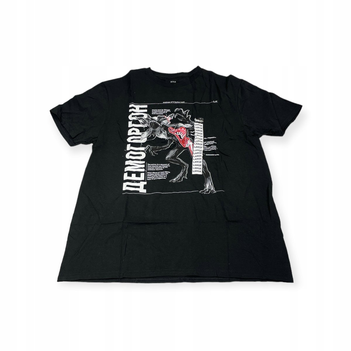 Koszulka T-shirt męski okrągły dekolt SPENCER'S STRANGER THINGS L