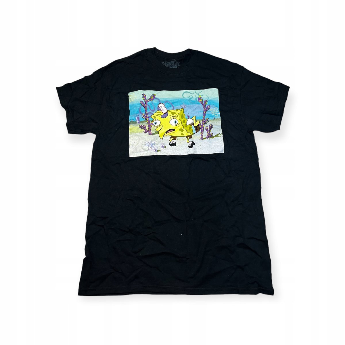 Koszulka T-shirt męski okrągły dekolt SPENCER'S NADRUK M