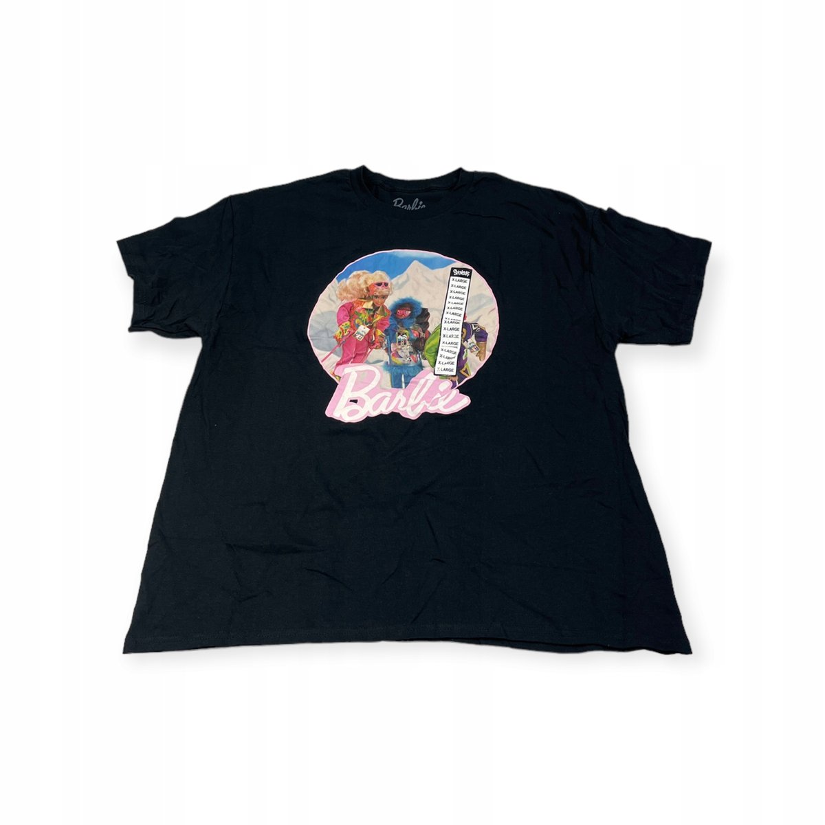 Koszulka T-shirt męski okrągły dekolt SPENCER'S BARBIE XL