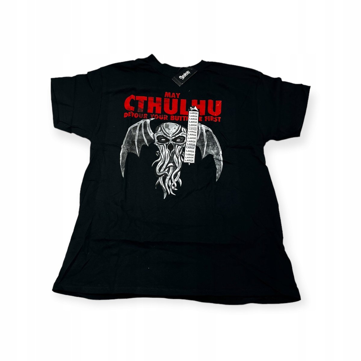 Koszulka T-shirt męski okrągły dekolt SPENCER'S nadruk L