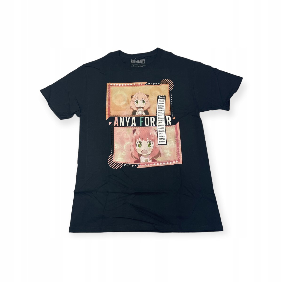 Koszulka T-shirt męski okrągły dekolt SPENCER'S SPY X FAMILY S
