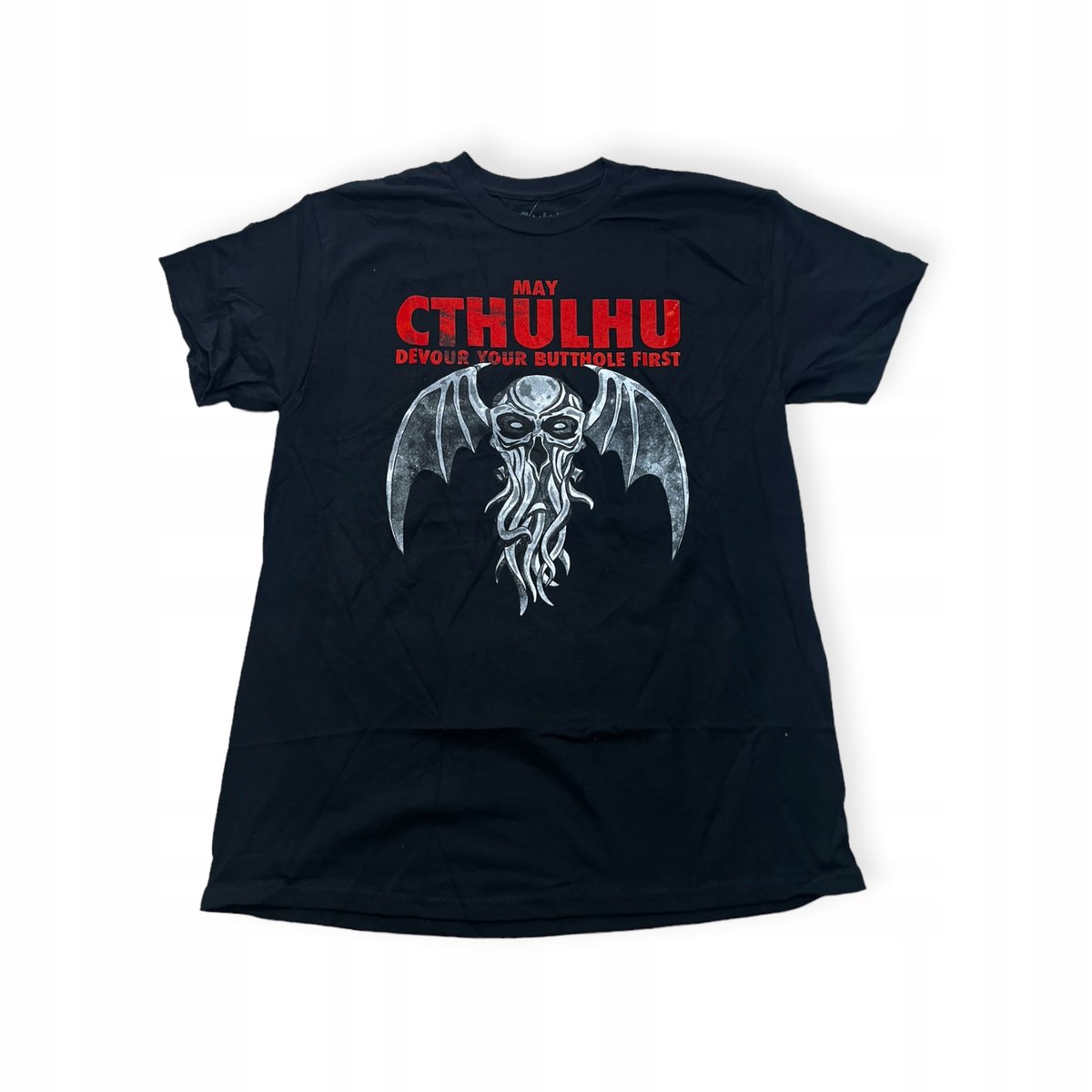 Koszulka T-shirt męski okrągły dekolt SPENCER'S NADRUK L