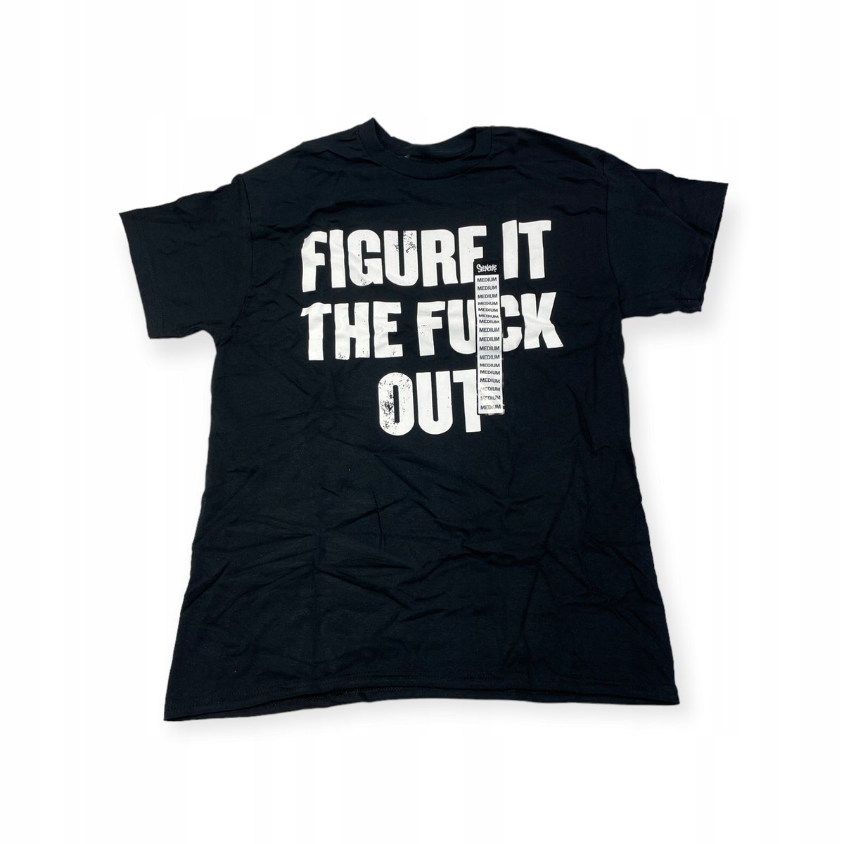 Koszulka T-shirt męski okrągły dekolt SPENCER'S NADRUK L