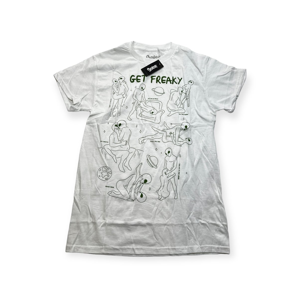 Koszulka T-shirt męski okrągły dekolt SPENCER'S NADRUK S
