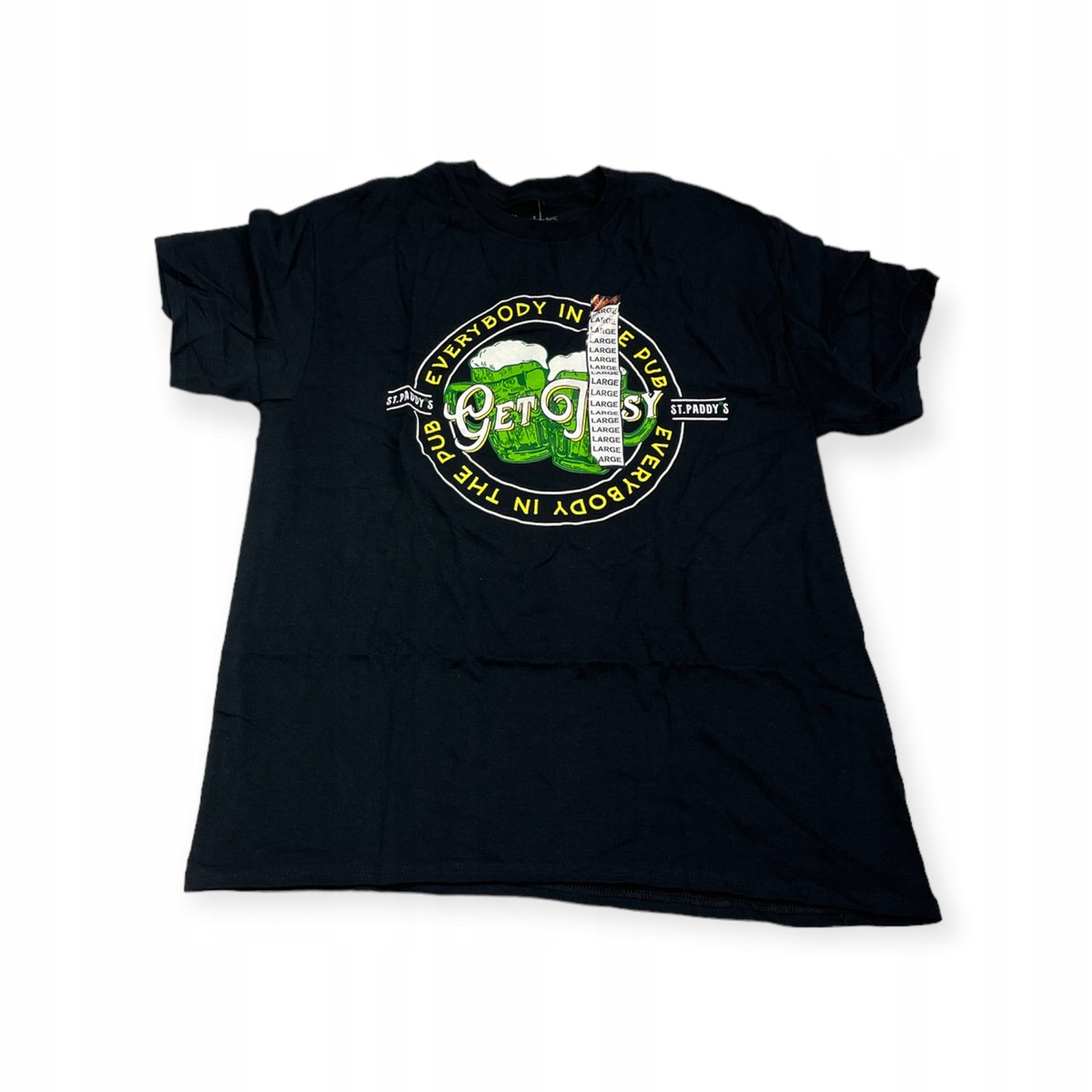 Koszulka T-shirt męski okrągły dekolt SPENCER'S ST.PAT'S L
