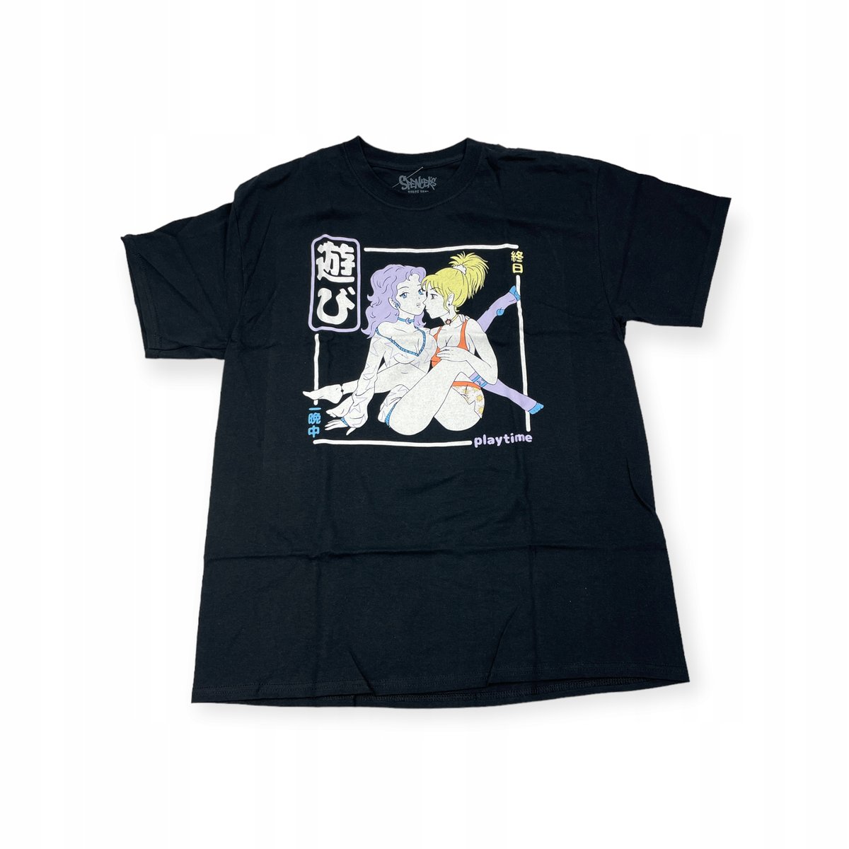 Koszulka T-shirt męski okrągły dekolt SPENCER'S NADRUK L