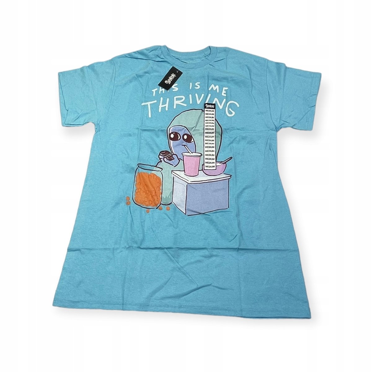 Koszulka T-shirt męski okrągły dekolt SPENCER'S STRANGE PLANET M