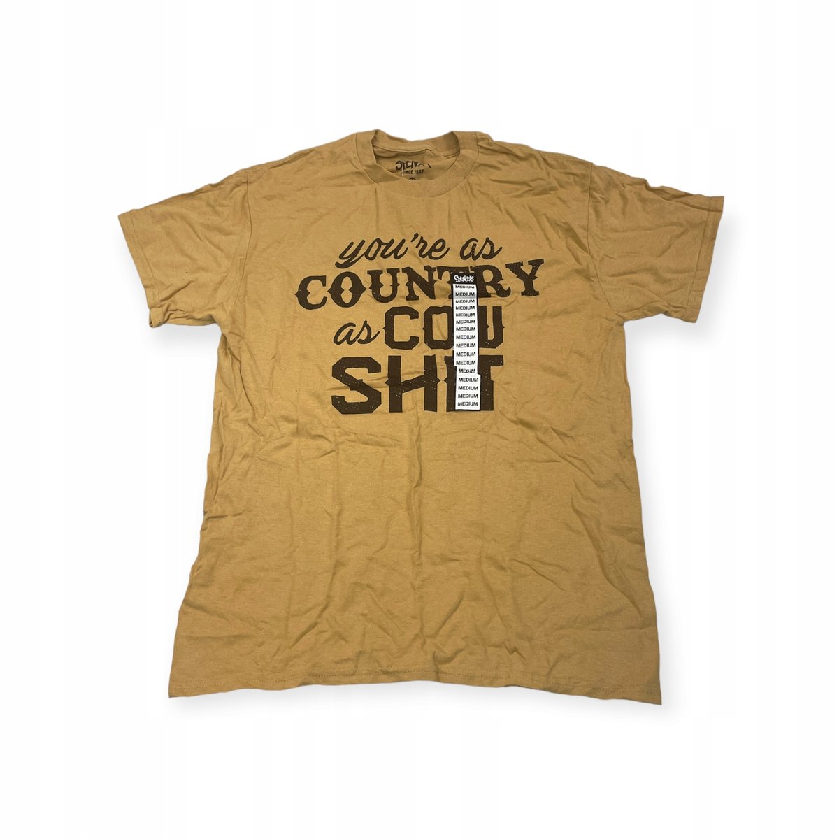 Koszulka T-shirt męski okrągły dekolt SPENCER'S NADRUK M