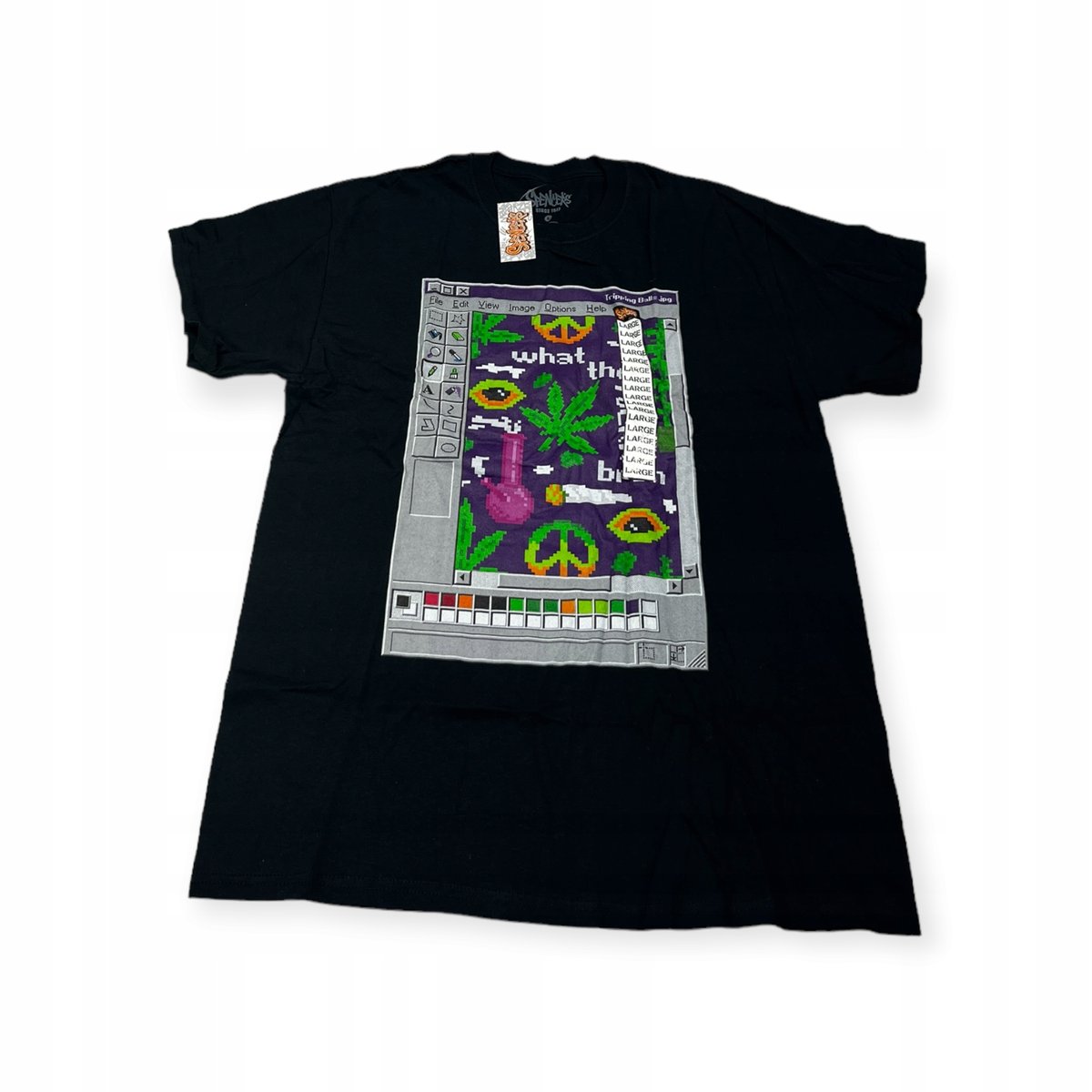 Koszulka T-shirt męski okrągły dekolt SPENCER'S nadruk XL
