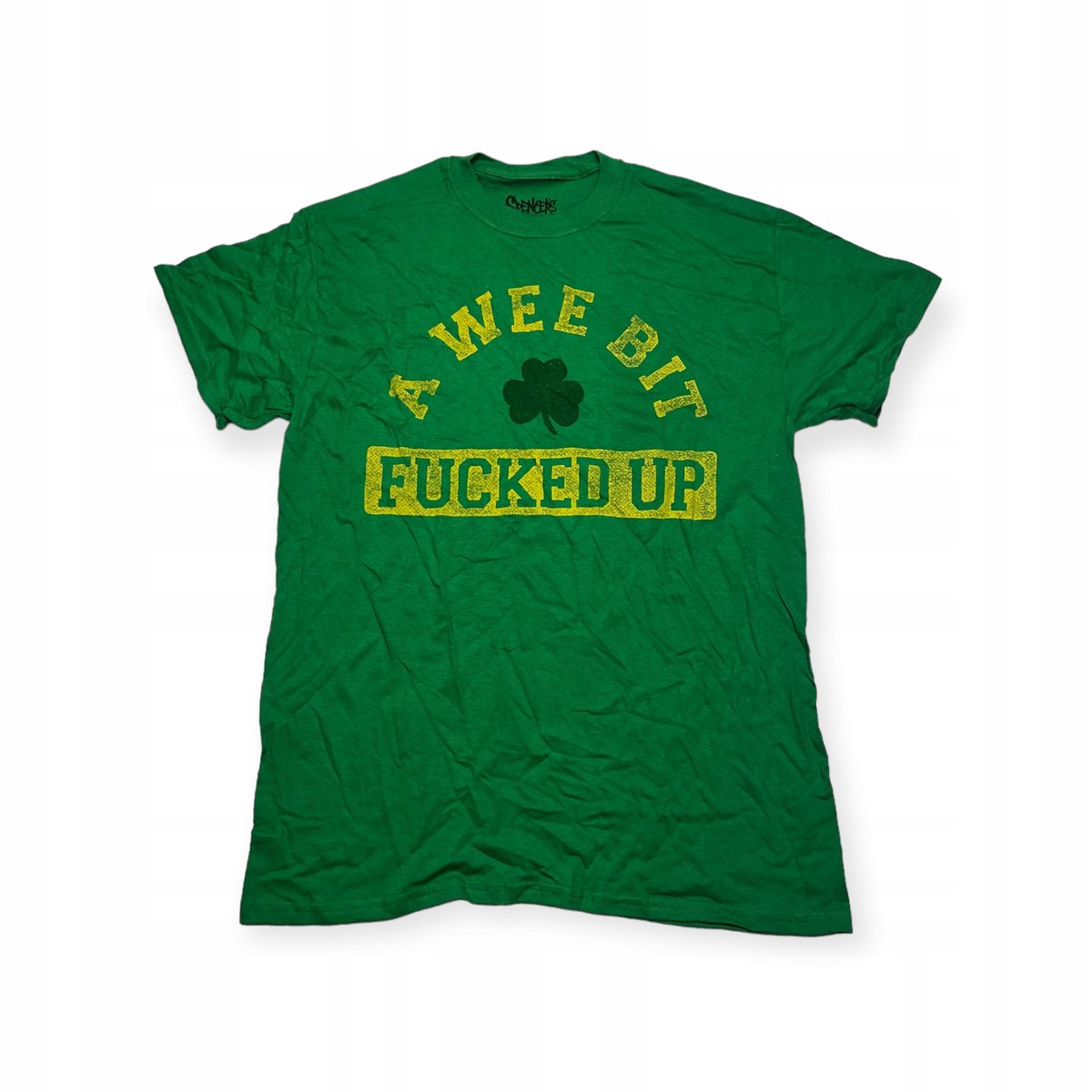 Koszulka T-shirt męski okrągły dekolt SPENCER'S NADRUK L
