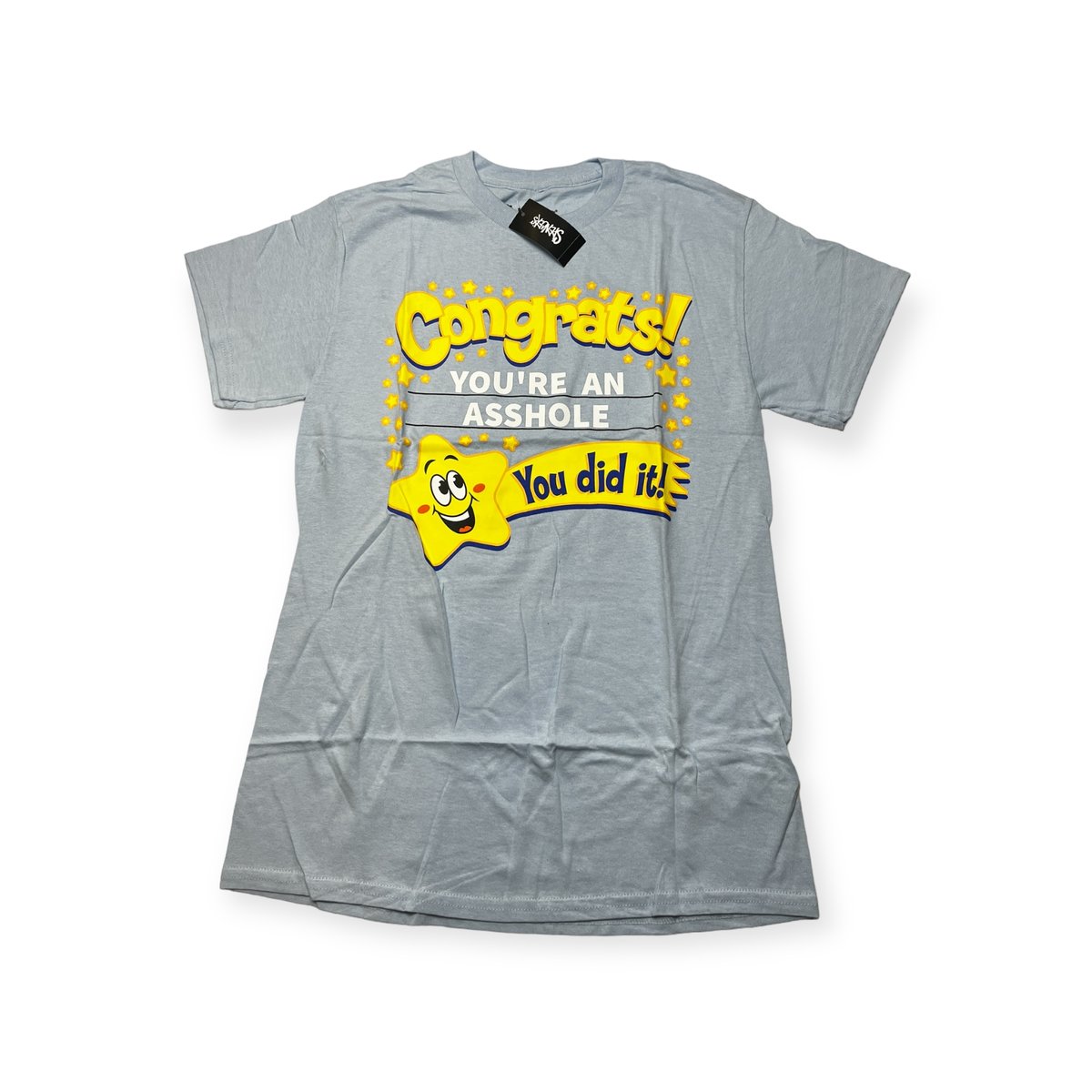 Koszulka T-shirt męski okrągły dekolt SPENCER'S nadruk S