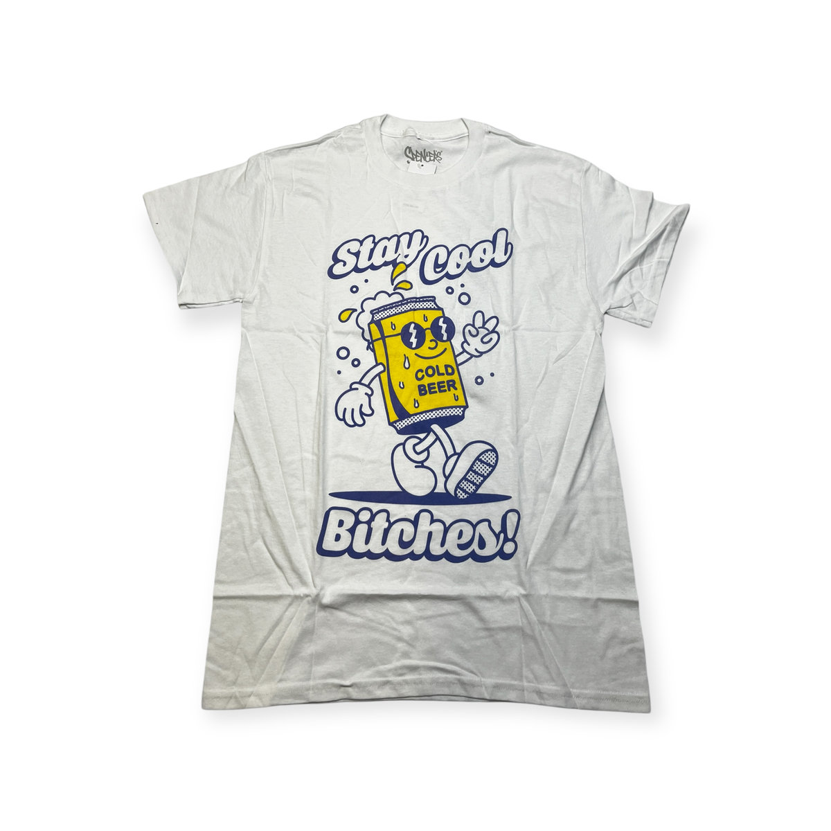 Koszulka T-shirt męski okrągły dekolt SPENCER'S nadruk S