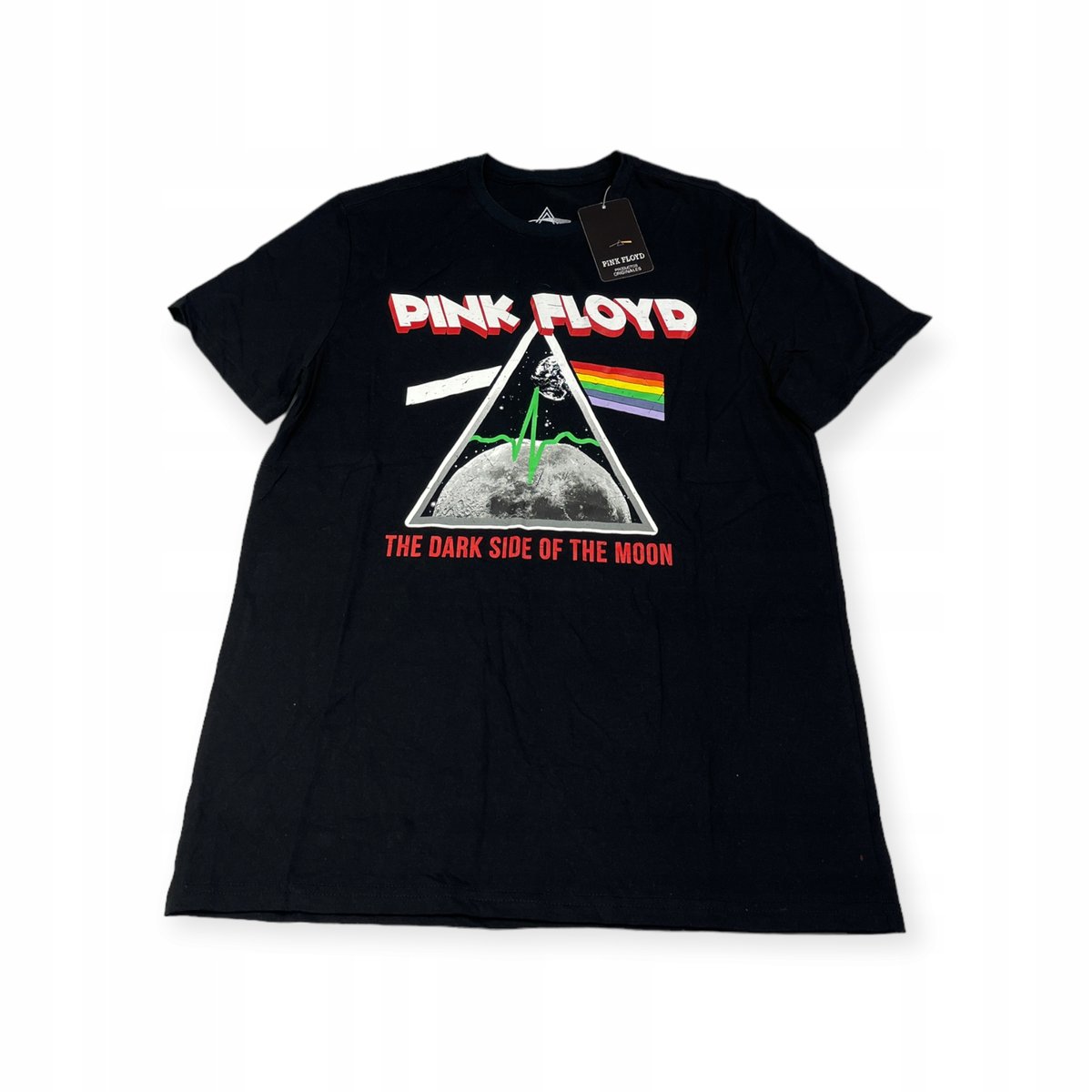 Koszulka T-shirt męski okrągły dekolt Pink Floyd S