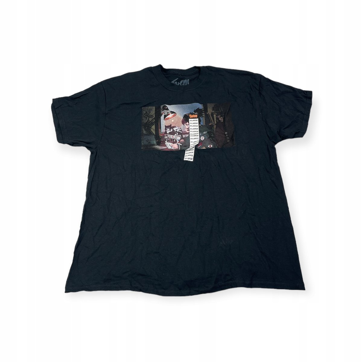 Koszulka T-shirt męski okrągły dekolt SPENCER'S nadruk XL